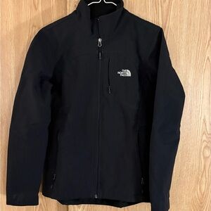 The North Face Black Apex Fleece Lined Water Repellent Jacket